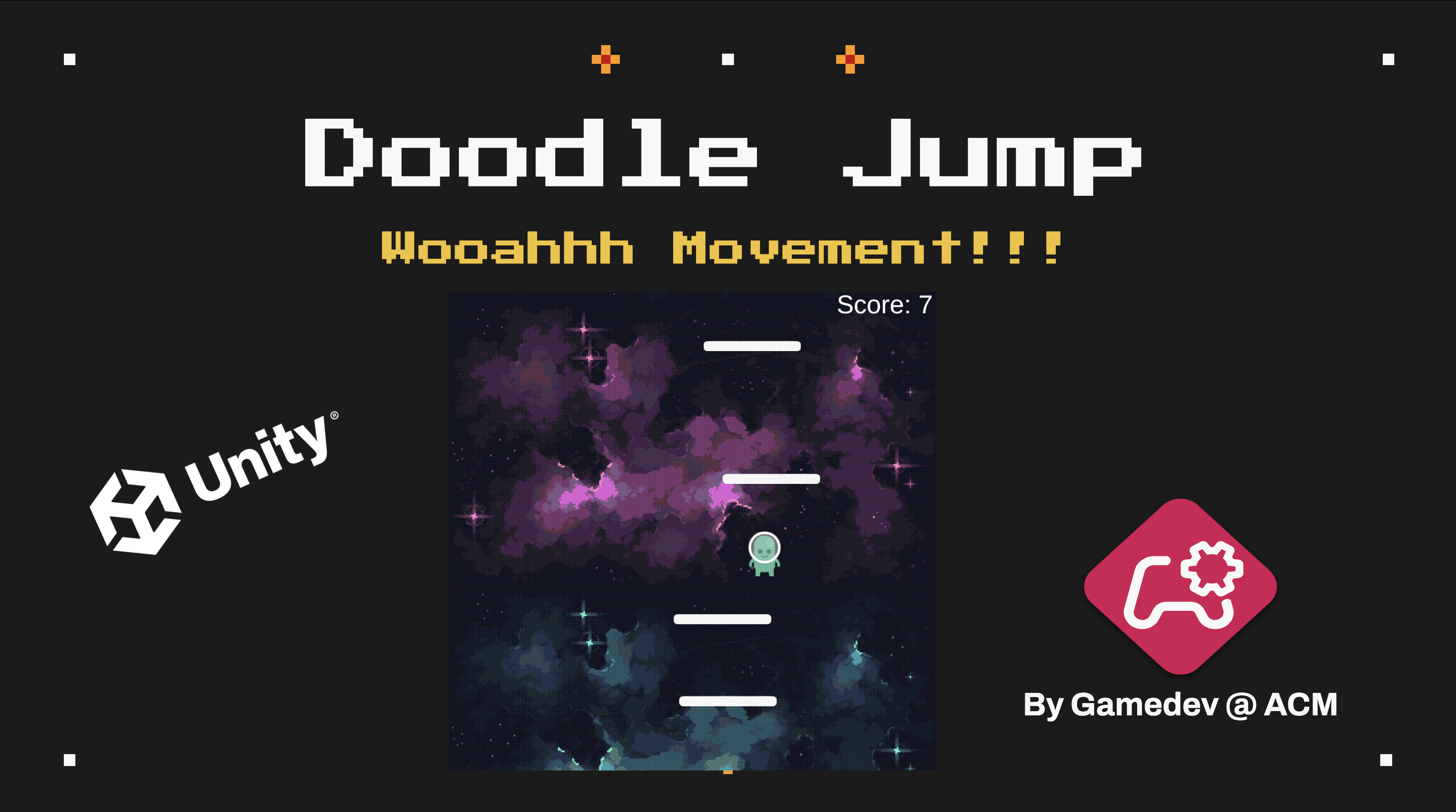 Doodlejump Presentation Cover Slide Screenshot