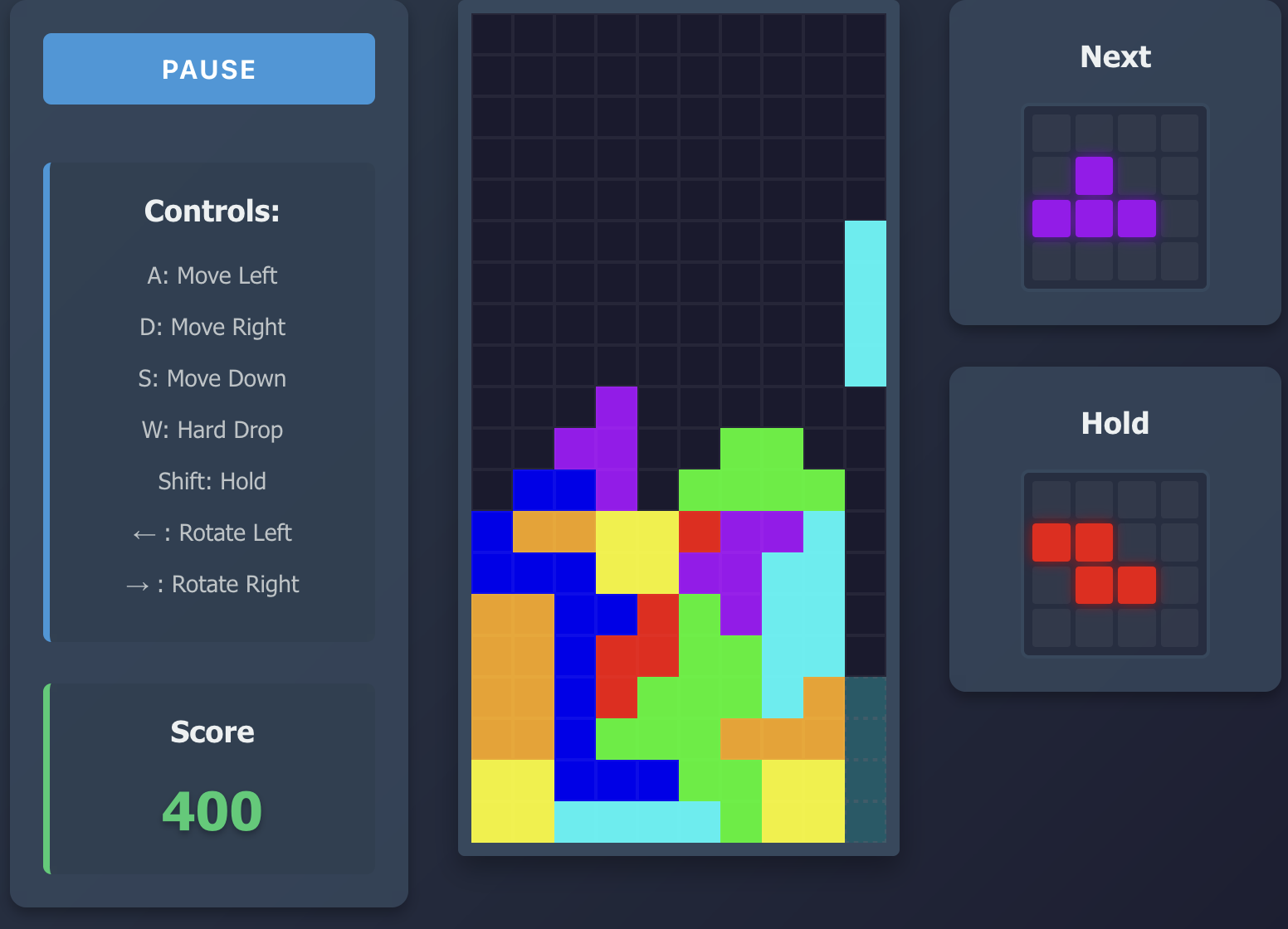 Marktris Gameplay Screenshot